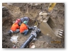 Connection to Existing Water Main in Newark Valley, NY.